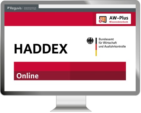 HADDEX Online - Handbuch der deutschen Exportkontrolle Online-Version - Jahresabonnement