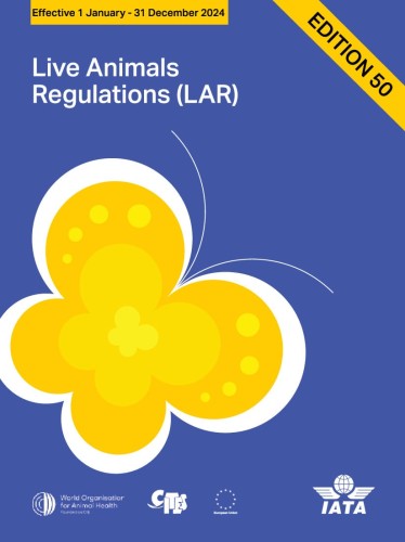 IATA Live Animal Regulations 2024, Buchausgabe englisch